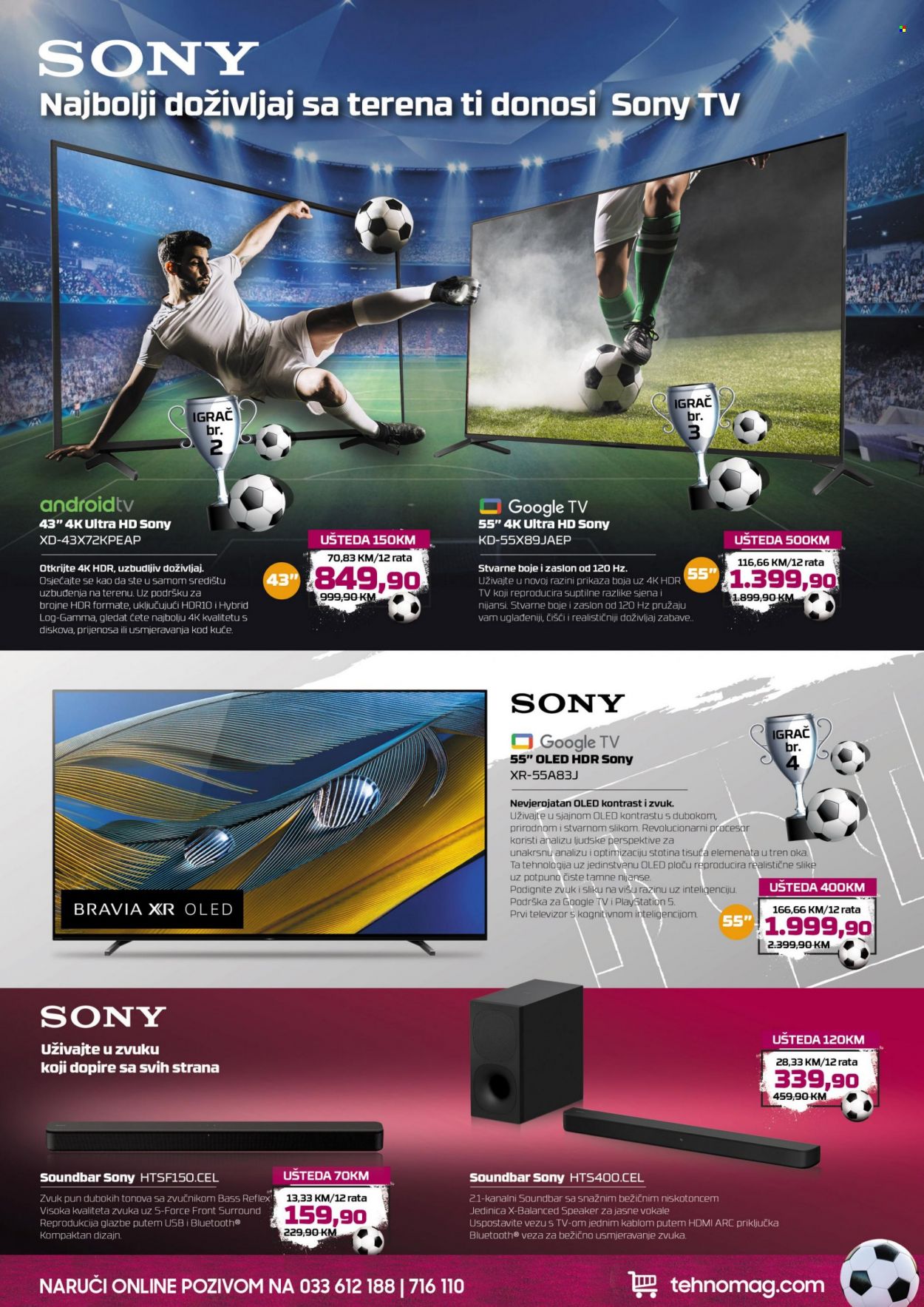 Tehnomag katalog - 09.11.2022. - 30.11.2022. - Sniženi proizvodi - Sony, PlayStation, PlayStation 5, televizor, soundbar. Stranica 2.