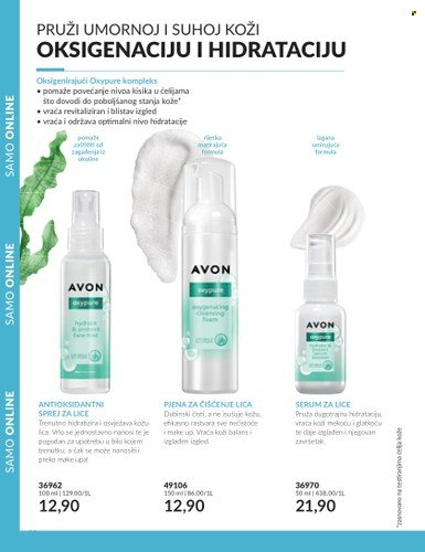 Avon katalog - Sniženi proizvodi - serum, serum za lice, makeup. Stranica 28.