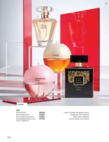 thumbnail - Avon katalog - 01.04.2024. - 30.04.2024. - Sniženi proizvodi - eau de parfum, Rare. Stranica 188.