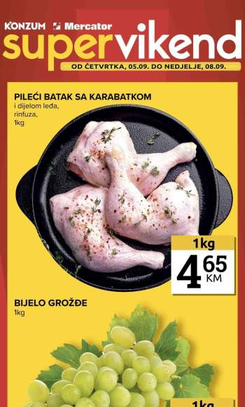 Mercator katalog - 05.09.2024. - 08.09.2024.