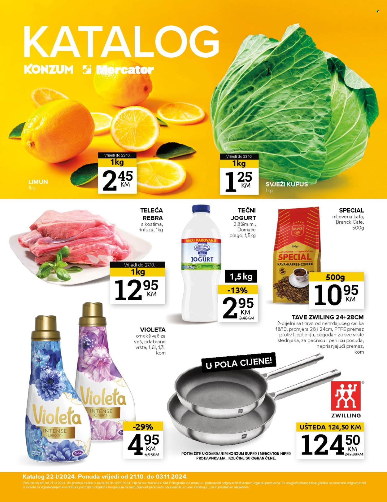 Mercator katalog - 21.10.2024. - 03.11.2024.. Stranica 1