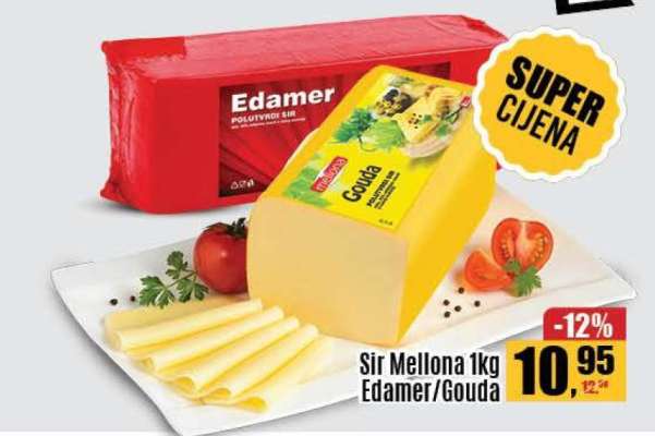 Sir Mellona 1kg Edamer/Gouda