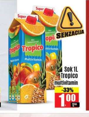 Sok 1L Tropico multivitamin