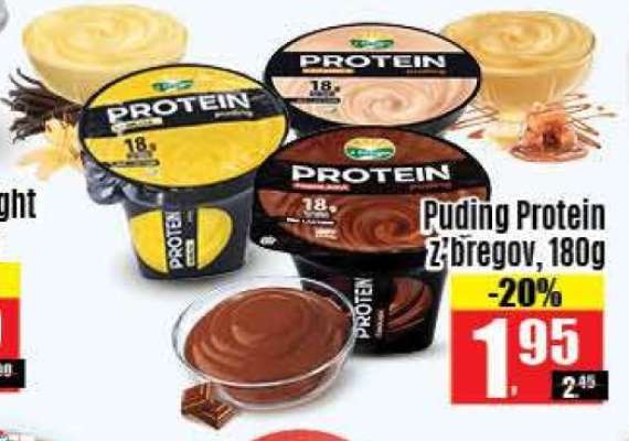 Puding Protein Z'bregov, 180g