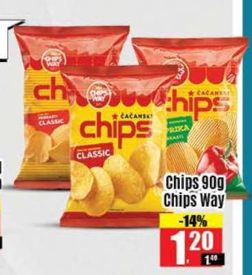 Chips 90g Chips Way