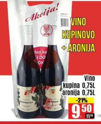 Vino Kupinovo + Aronija