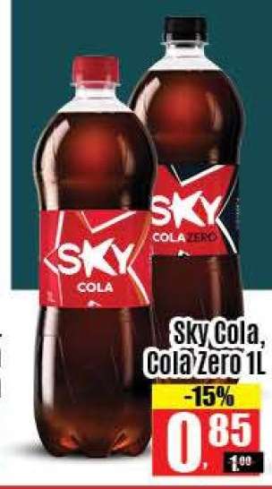 Sky Cola, Cola Zero 1L