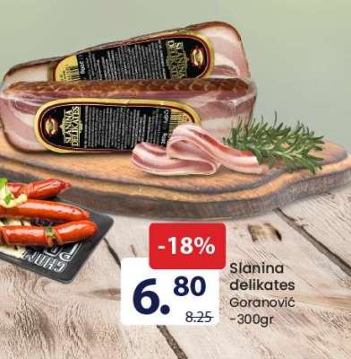 Slanina delikates Goranović