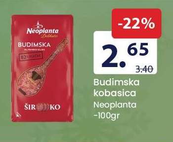 Budimska kobasica Neoplanta