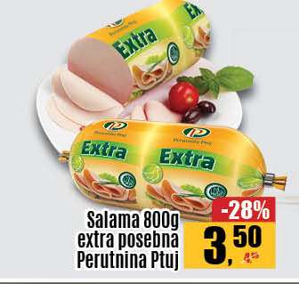 Salama 800g extra posebna Perutnina Ptuj