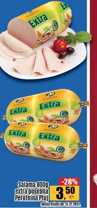 Salama 800g extra posebna Perutnina Ptuj