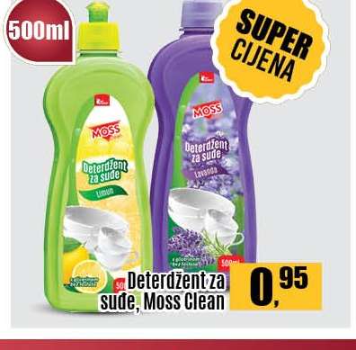 Deterdžent za suđe, Moss Clean