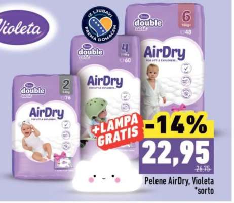 Pelene AirDry, Violeta