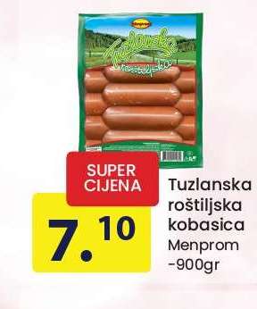 Tuzlanska roštiljska kobasica