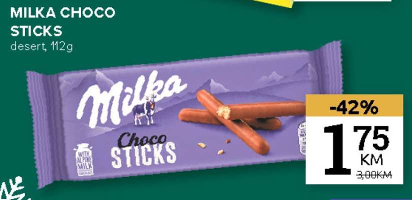 MILKA CHOCO STICKS