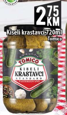 Kiseli krastavci 720ml