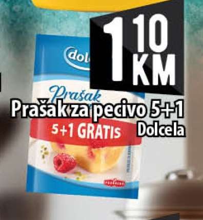 Dolcela Prašak za pecivo 5+1