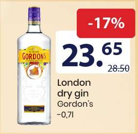 London dry gin Gordon's