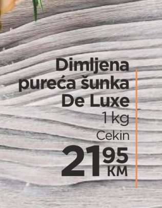 Dimljena pureća šunka De Luxe