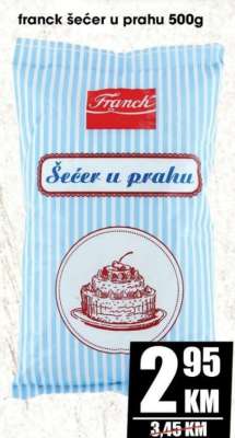 franck šećer u prahu 500g