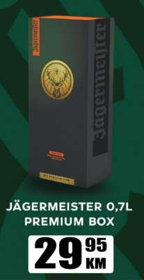 JÄGERMEISTER 0,7L PREMIUM BOX