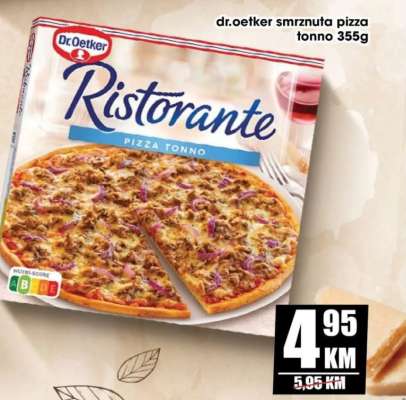 dr.oetker smrznuta pizza tonno 355g