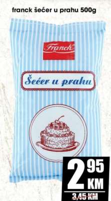 franck šećer u prahu 500g