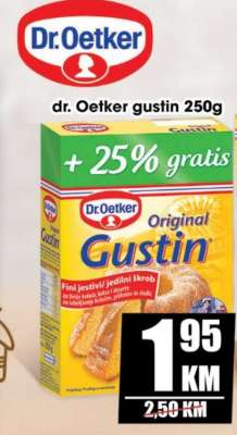 dr. Oetker gustin 250g