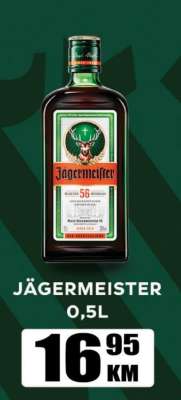 JÄGERMEISTER 0,5L