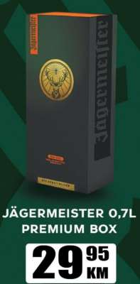 JÄGERMEISTER 0,7L PREMIUM BOX