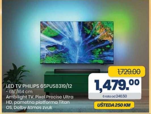 LED TV PHILIPS 65PUS8319/12