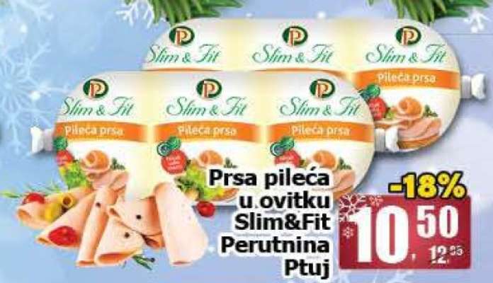 Prsa pileća u ovitku Slim&Fit Perutnina Ptuj