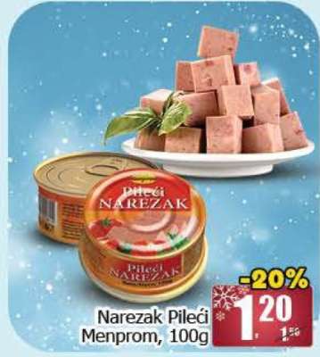 Narezak Pileći Menprom, 100g