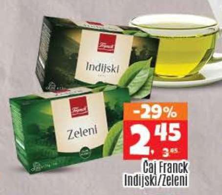 Čaj Franck Indijski/Zeleni