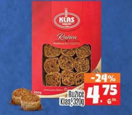 Ružice Klas, 320g