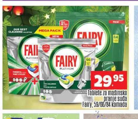 Fairy Platinum Tablete za mašinsko pranje suđa