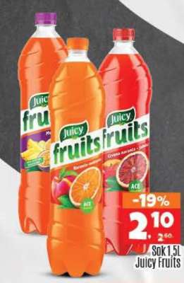 Sok 1,5L Juicy Fruits