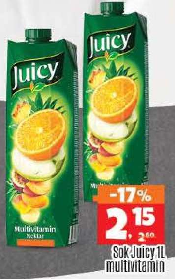 Sok Juicy 1L multivitamin