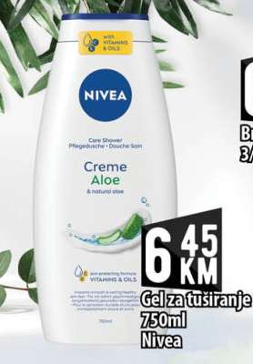 Nivea Creme Aloe Shower Gel