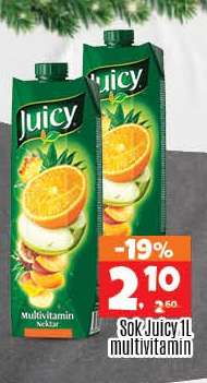 Sok Juicy 1L multivitamin