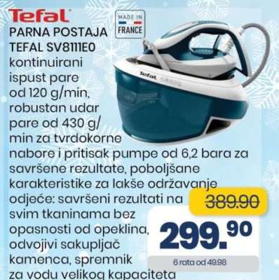 PARNA POSTAJA TEFAL SV8111E0