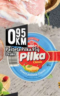 Pašteta Pilka 95g