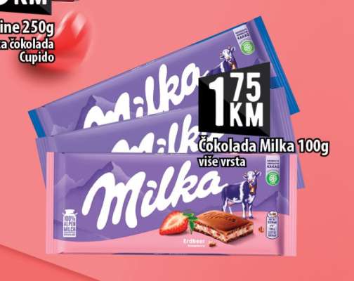 Čokolada Milka 100g