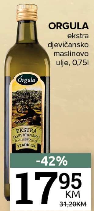 ORGULA ekstra djevičansko maslinovo ulje, 0,75l