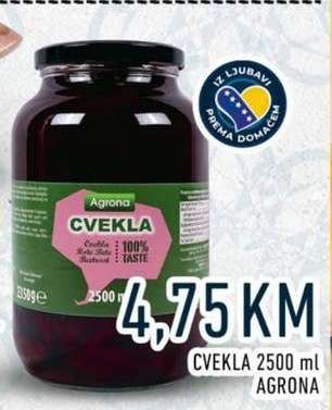 CVEKLA 2500 ml