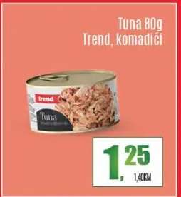 Tuna 80g Trend, komadići