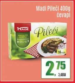Madi Pileći 400g ćevapi