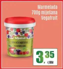 Marmelada 700g miješana Vegafruit