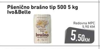 Pšenično brašno tip 500 5 kg Ivo&Belle