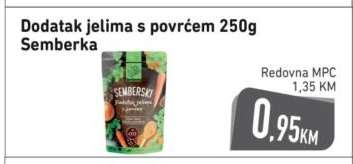 Dodatak jelima s povrćem 250g Semberka